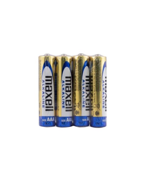 Bateria MAXELL LR03 AAA (4 szt.) ALKALINE SHRINK Maxell Bateria MAXELL LR03 AAA (4 szt.) ALKALINE SHRINK Maxell