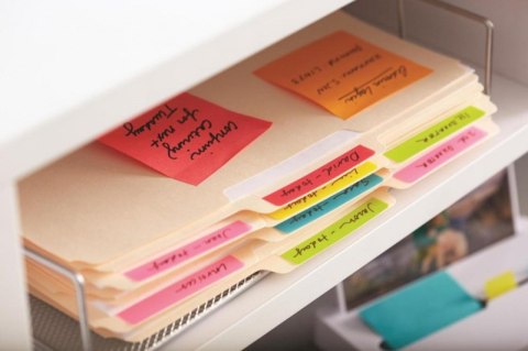 Bloczek samoprzylepny POST-IT_ Super Sticky (622-12SS-JP), 47,6x47,6mm, 12x90 kart., paleta bora bora (X) Post-It 3M