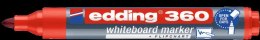 Marker 360 do tablic czerwony EDDING końcowka okrągła suchościeralny (X) Edding