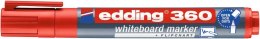 Marker 360 do tablic czerwony EDDING końcowka okrągła suchościeralny (X) Edding