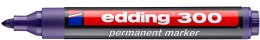 Marker-foliop.300 fiol. EDDING końcówka okrągła (X) Edding