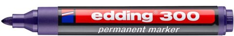 Marker-foliop.300 fiol. EDDING końcówka okrągła (X) Edding