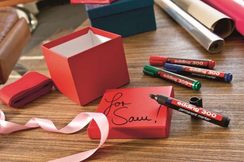 Marker-foliop.300 fiol. EDDING końcówka okrągła (X) Edding