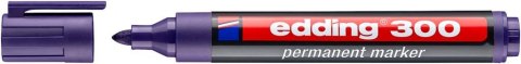 Marker-foliop.300 fiol. EDDING końcówka okrągła (X) Edding