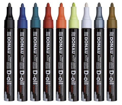 Marker olejowy gruby czerwony 2,8mm 7367001PL-04 (X) Biella