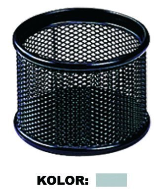 Pojemnik na spinacze srebrny metalowy siatka GRAND GR-010S 120-1120 Grand Pojemnik na spinacze srebrny metalowy siatka GRAND GR-010S 120-1120 Grand