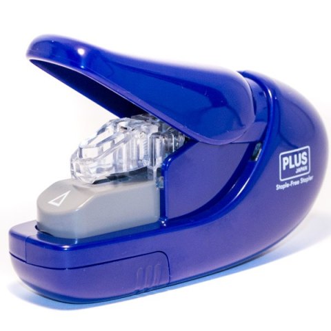 Zszywacz Staple_Free 5K SL106_AB, niebieski, 205134, Plus, MAX Plus Japan