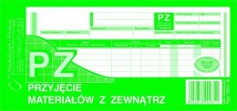 Przyjęcie materiałów z zewnątrz PZ, 1/3 A4 80 kartek, 10-352-8 DOTTS Dotts