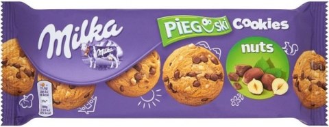 Ciastka MILKA Pieguski 135g Czekolada i orzechy CHOCO COOKIE NUT Milka Ciastka MILKA Pieguski 135g Czekolada i orzechy CHOCO COOKIE NUT Milka