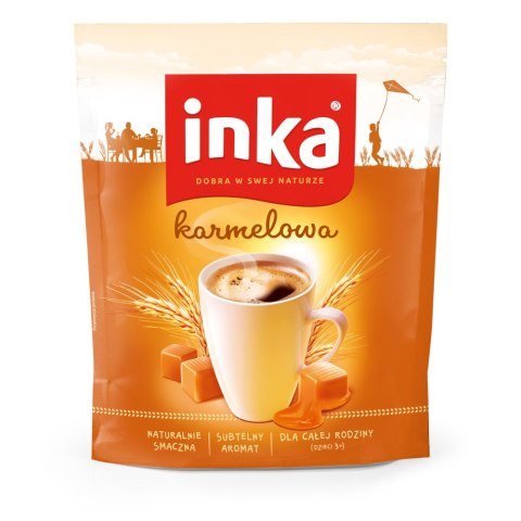 Kawa INKA ZBOŻOWA karmelowa 200g torebka Inka Kawa INKA ZBOŻOWA karmelowa 200g torebka Inka