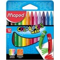 Kredki COLORPEPS świecowe 12 kolorów 861011 MAPED Maped