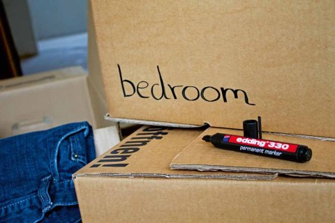 Marker EDDING permanentny ścięta końcówka 1-5mm brązowy 330/007/br ed Edding