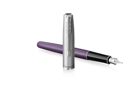Pióro wieczne (F) SAND BLASTED METAL VIOLET PARKER 2169366, giftbox Parker Pióro wieczne (F) SAND BLASTED METAL VIOLET PARKER 2169366, giftbox Parker