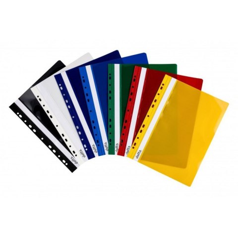 Skoroszyt wpinany PP DOTTS (20) fioletowy polipropylen SPP-DOT-02-11 Dotts