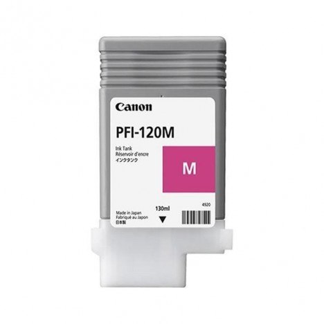Tusz Canon PFI-120 M (CF2887C001AA) purpurowy 130ml do iPF TM-200/205 Canon Tusz Canon PFI-120 M (CF2887C001AA) purpurowy 130ml do iPF TM-200/205 Canon