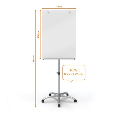 Flipchart mobilny magnetyczny szklany Nobo Dimond 1903949 Nobo