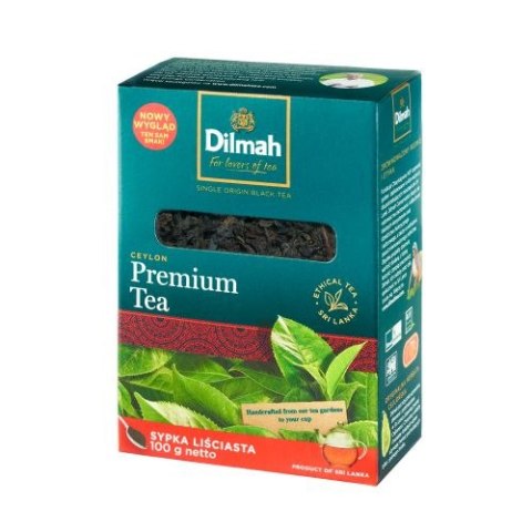 Herbata DILMAH CEYLON PREMIUM TEA 100g liściasta czarna Dilmah Herbata DILMAH CEYLON PREMIUM TEA 100g liściasta czarna Dilmah