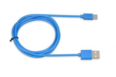 Kabel do transferu danych i zasilania USB 2w1 TYP C niebieski 1m (2A) Ibox IKUMTCB Ibox Kabel do transferu danych i zasilania USB 2w1 TYP C niebieski 1m (2A) Ibox IKUMTCB Ibox