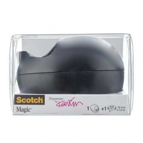 Dyspenser do taśm SCOTCH Magic (C36-B-EU) projektu Karim Rashid, czarny, taśma GRATIS (X) Scotch 3M Dyspenser do taśm SCOTCH Magic (C36-B-EU) projektu Karim Rashid, czarny, taśma GRATIS (X) Scotch 3M