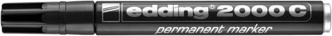 Marker niezmyw.2000 okr.czarny EDDING (X) Edding