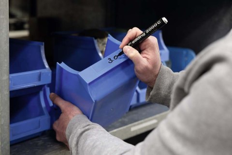 Marker niezmyw.2000 okr.czarny EDDING (X) Edding