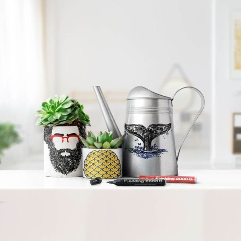 Marker niezmyw.2000 okr.czarny EDDING (X) Edding