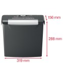 Niszczarka Rexel Momentum S206 P2, 6 kartek, 9l kosz, konfetti 2104568EU (X) Rexel