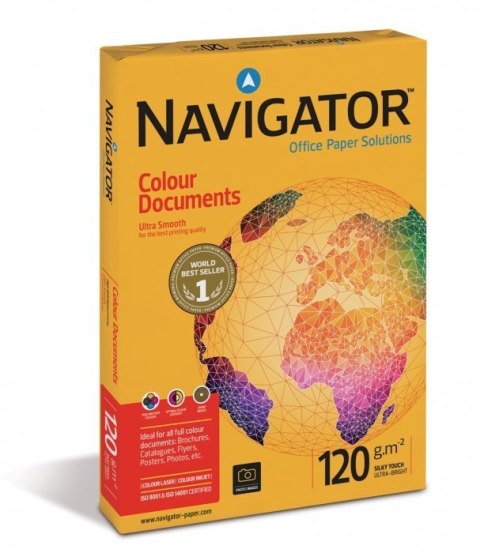 Papier xero A4 120g NAVIGATOR Colour Documents Navigator Papier xero A4 120g NAVIGATOR Colour Documents Navigator