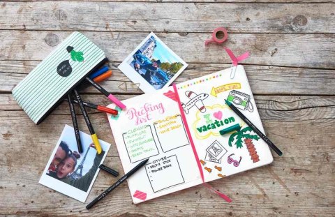 Pisak artystyczny 1-3 mm metallic czerwony Edding 1200/058 Edding