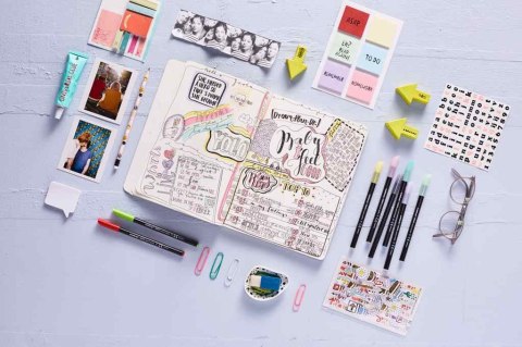 Pisak artystyczny 1-3 mm metallic czerwony Edding 1200/058 Edding