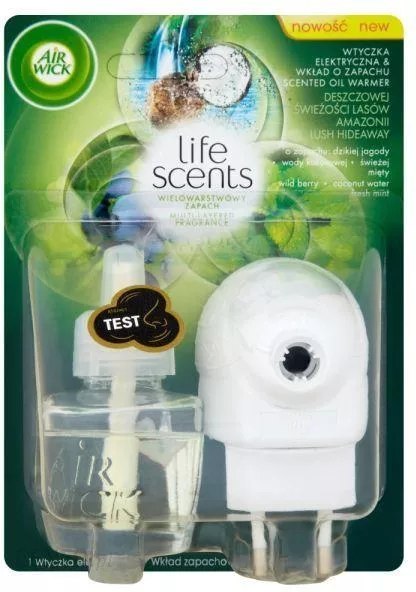 AIR WICK odświeżacz Elektryczny Deszczowa Świeżość Lasów Amazonii komplet 19 ml 05499 Air wick AIR WICK odświeżacz Elektryczny Deszczowa Świeżość Lasów Amazonii komplet 19 ml 05499 Air wick