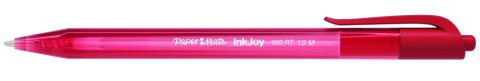 Długopis automatyczny INKJOY 100RT M 1.0mm czerwony PAPER MATE S0957050 Paper Mate Długopis automatyczny INKJOY 100RT M 1.0mm czerwony PAPER MATE S0957050 Paper Mate
