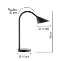 Lampka biurkowa UNILUX SOL LED, czarna, 400077402 Unilux