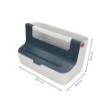 Pojemnik z uchwytem Leitz Cosy, szary 61250089 Leitz
