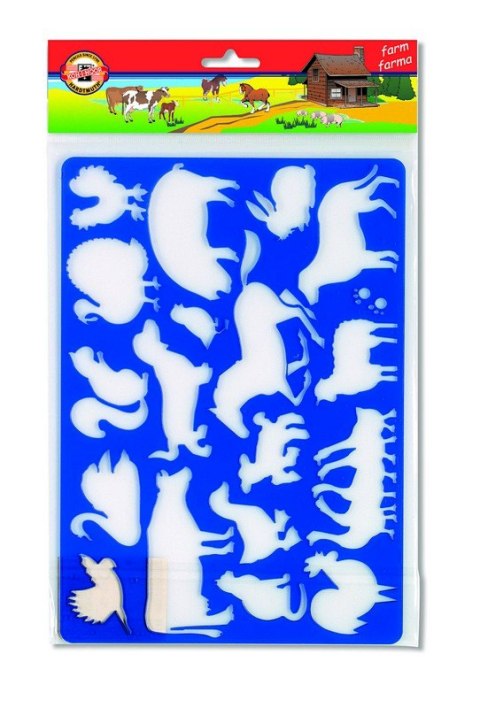 Szablon FARMA 9820/2 KIN KOH-I-NOOR Koh-i-noor Szablon FARMA 9820/2 KIN KOH-I-NOOR Koh-i-noor