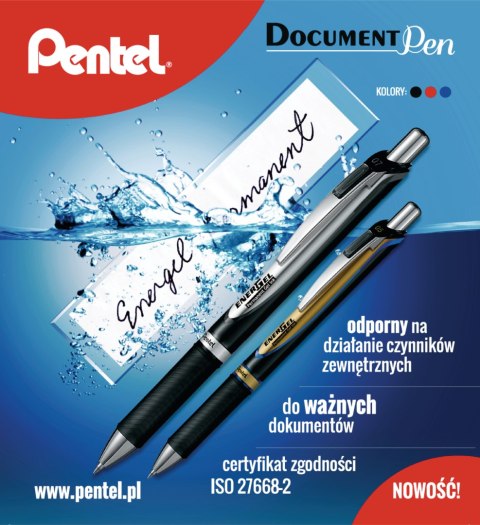 Wkład wymienny EnerGel 0,5mm niebieski LRP5-C PENTEL - DocumentPen Pentel Wkład wymienny EnerGel 0,5mm niebieski LRP5-C PENTEL - DocumentPen Pentel