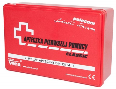 Apteczka uniwersalna , w pudełku, VERA DIN 13164 CERVA Cerva Apteczka uniwersalna , w pudełku, VERA DIN 13164 CERVA Cerva