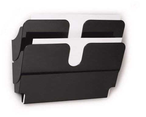 FLEXIPLUS pojem. A4 2szt poziome czarne 1709014060 Durable