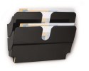FLEXIPLUS pojem. A4 2szt poziome czarne 1709014060 Durable