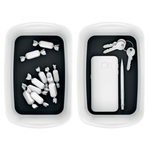 MyBox Pojemnik bez pokrywki, biało-czarny 52571095 Leitz MyBox Pojemnik bez pokrywki, biało-czarny 52571095 Leitz
