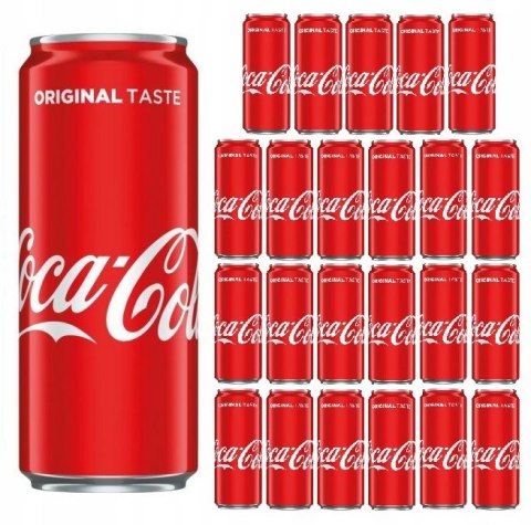 Napój COCA COLA 0.2L PUSZKA (24szt.) Coca-Cola Napój COCA COLA 0.2L PUSZKA (24szt.) Coca-Cola