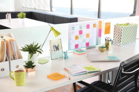 Bloczek samoprzylepny POST-IT Super Sticky (655S-N), 127x76mm, 5x90 kartek, neonowe Post-It 3M