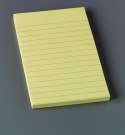 Bloczek samoprzylepny POST-IT w linię (660), 102x152mm, 1x100 kart., żółty Post-It 3M
