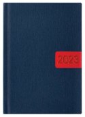 Kalendarz B-5 NOTE książkowy (NT2), 02 - granat gratta / wstawka 2023 TELEGRAPH Telegraph