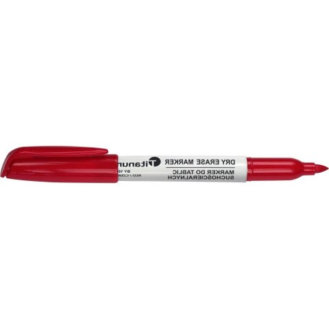 Marker permanentny okrągły czerwony PY1002-GY 71093 SALE cienki jak Sharpie Titanum