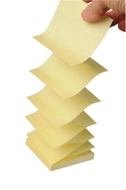 Bloczek samoprzylepny POST-IT_ Super sticky Z-Notes (R330-SSCY-VP20), 76x76mm, 16x90 kart., zółty, 4 bloczki gratis Post-It 3M