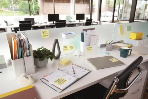 Bloczek samoprzylepny POST-IT_ Super sticky Z-Notes (R330-SSCY-VP20), 76x76mm, 16x90 kart., zółty, 4 bloczki gratis Post-It 3M