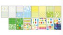 Blok z motywami SPRING, 80g/m2, A4, 15 ark, 30 motyw, Happy Color HA 3808 2030-S Happy Color