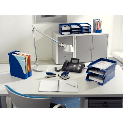Półka na dokumenty LEITZ Plus Slim niebieski 52370035 Leitz Półka na dokumenty LEITZ Plus Slim niebieski 52370035 Leitz