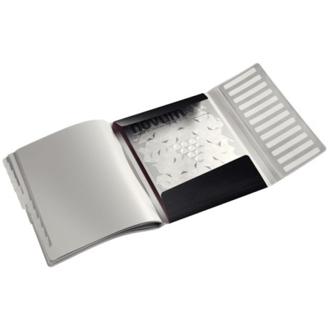 Teczka segregująca 12 przekładek Leitz Style, czarny 39960094 (X) Leitz